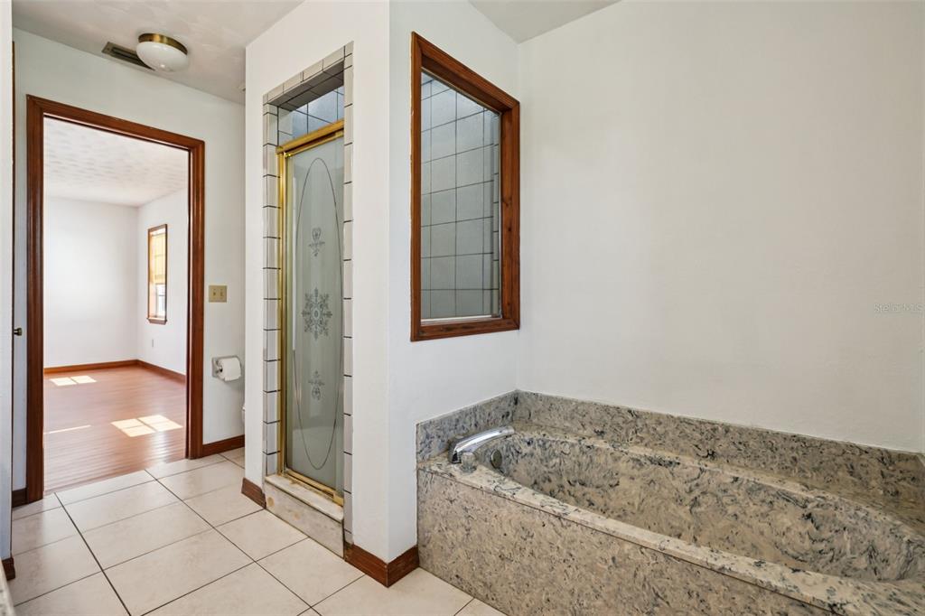 4716 Gallagher Road Plant City, FL 33565 - Photo 42 of 69 a bathroom with a tub and shower