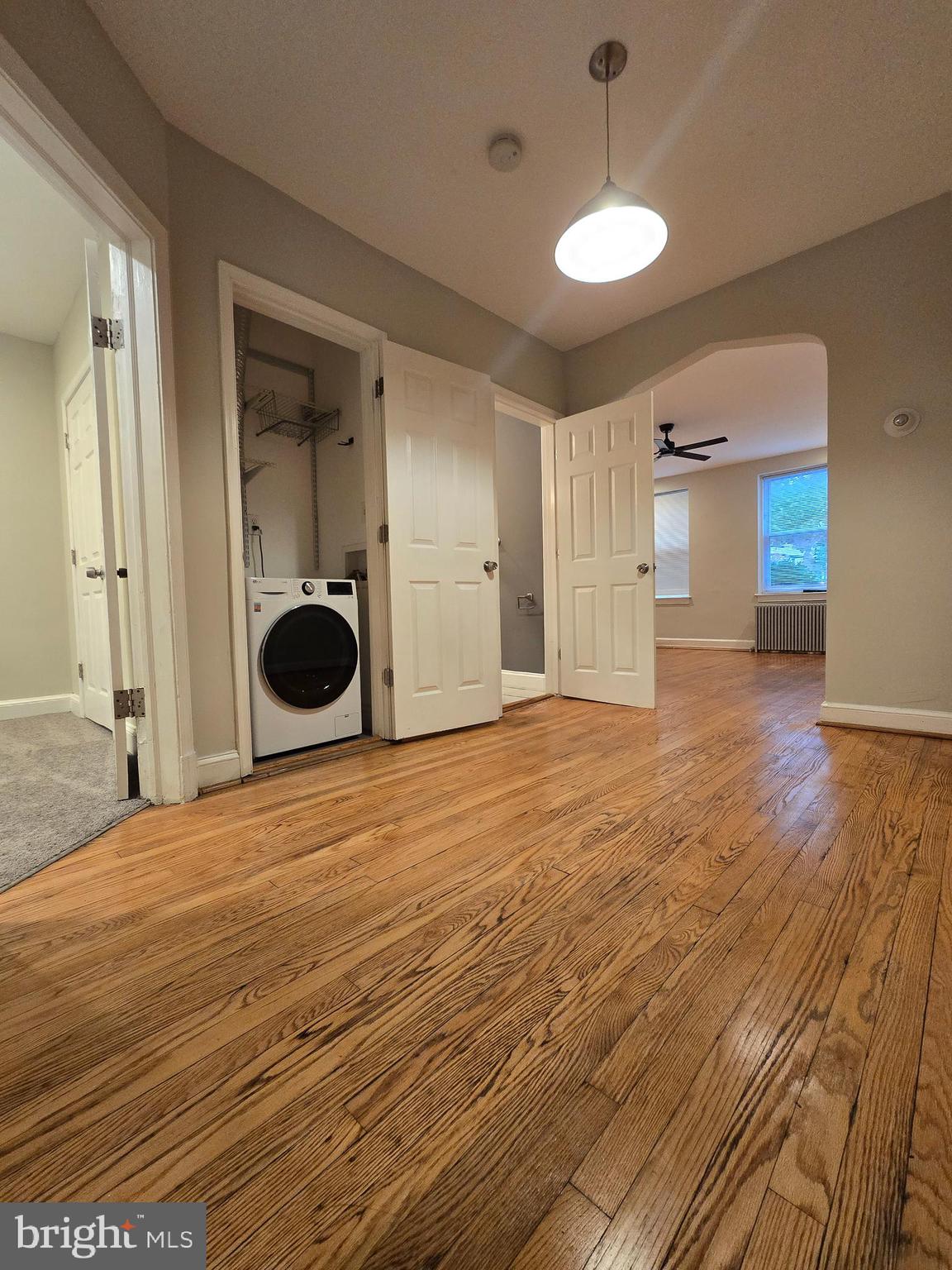 4044 7th Street Northeast, Unit 2 Washington, DC 20017 - Photo 6 of 8 a view of a livingroom with a staircase