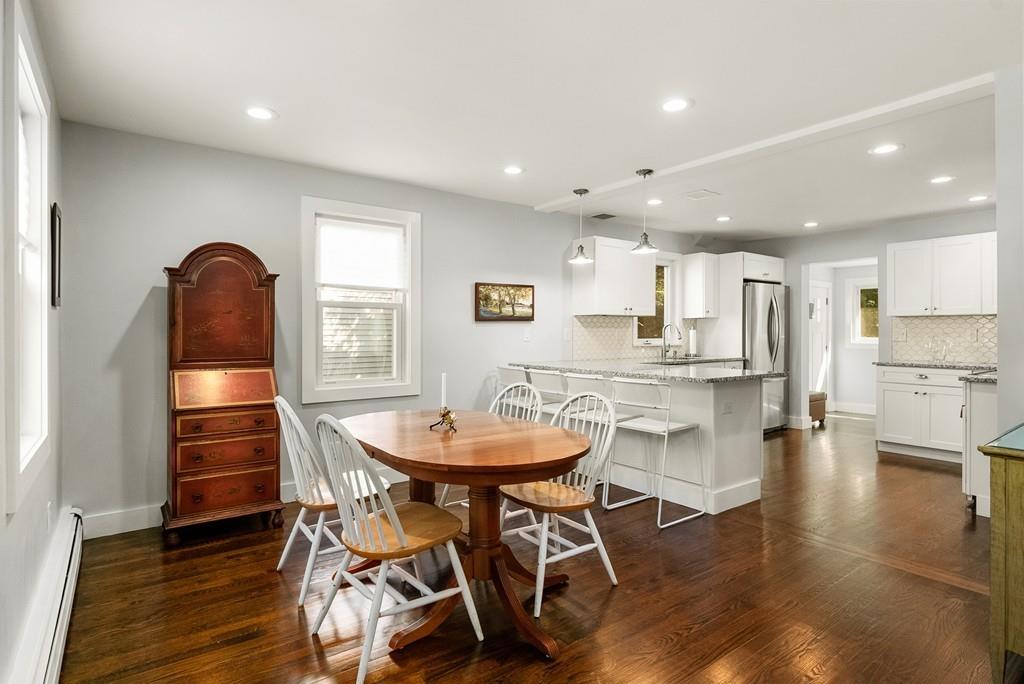 103 Stimson Street Boston, MA 02132 - Photo 4 of 26 a dining room with furniture and wooden floor