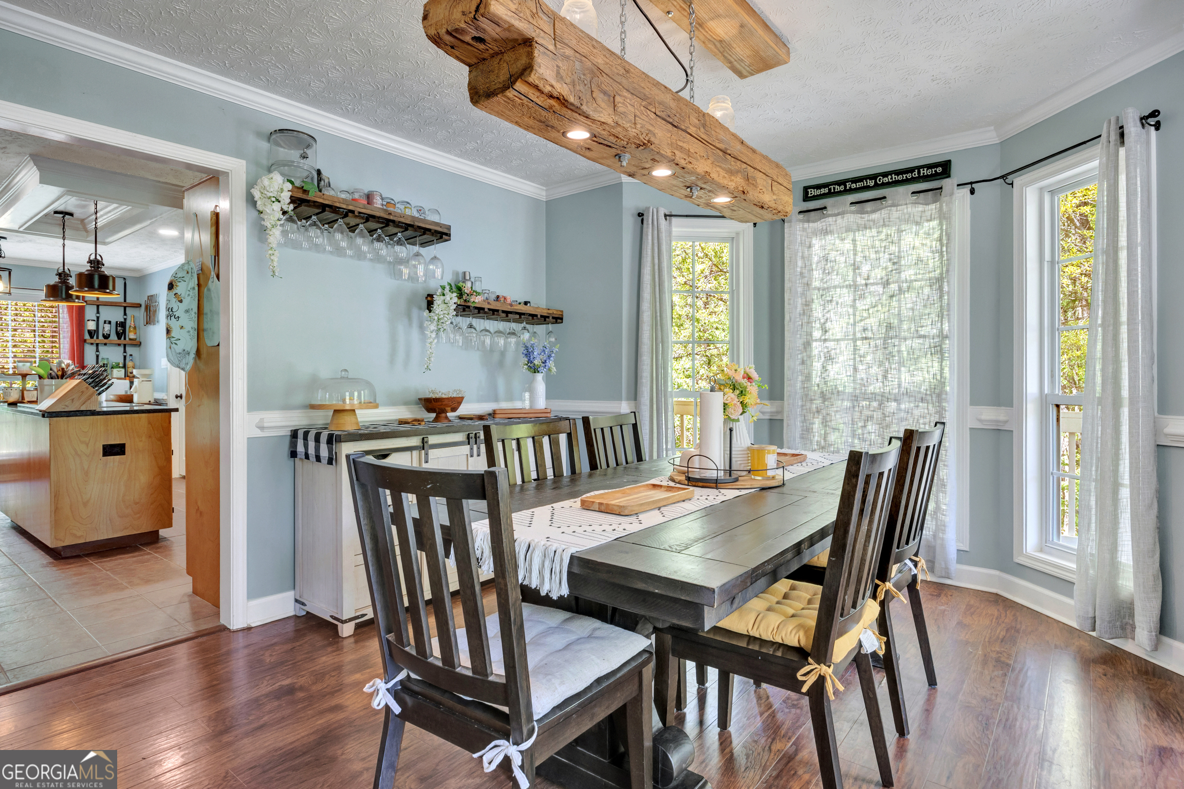 115 Crestview Lane Newborn, GA 30056 - Photo 9 of 53 a view of a dining room with furniture and wooden floor