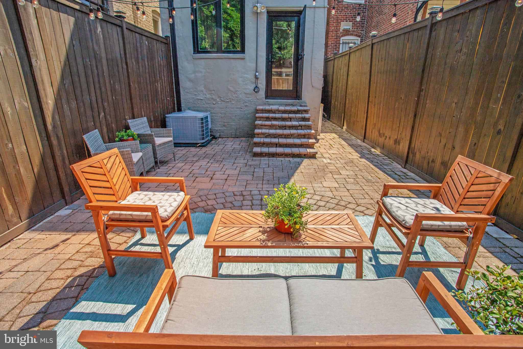 1630 6th Street Northwest Washington, DC 20001 - Photo 18 of 34 Or as intimate al fresco space +multi-car parking