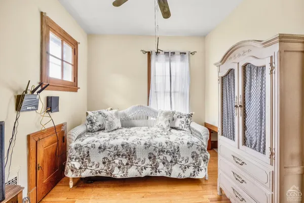 a view of a bathroom from a hallway