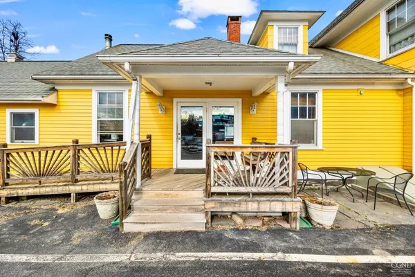 a view of living room and front door