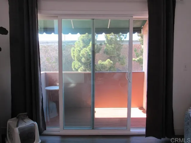 a view of a window