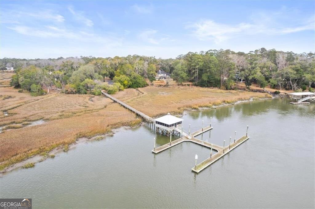 1045 River Club Road Northeast Townsend, GA 31331 - Photo 74 of 85 an aerial view of a house