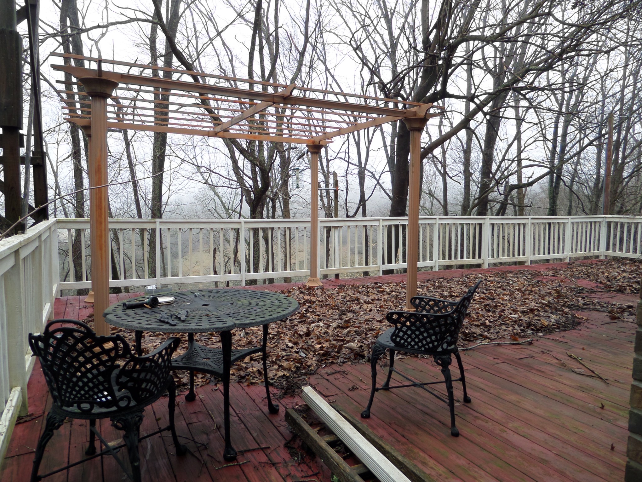1400 Pisgah Ridge Road Pulaski, TN 38478 - Photo 3 of 23 a view of a chairs and table on the deck
