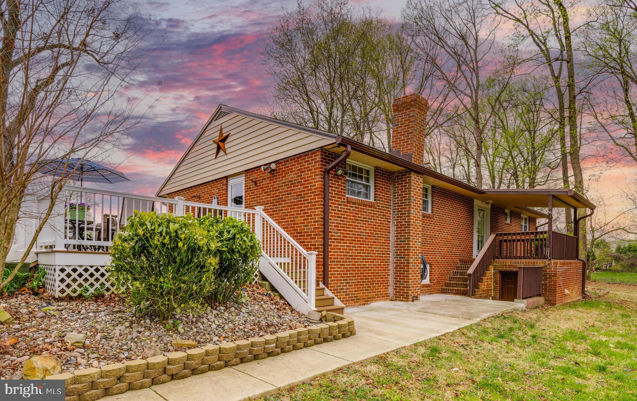 2500 Crestview Drive Fallston, MD 21047 - Photo 25 of 30 a front view of a house with garden