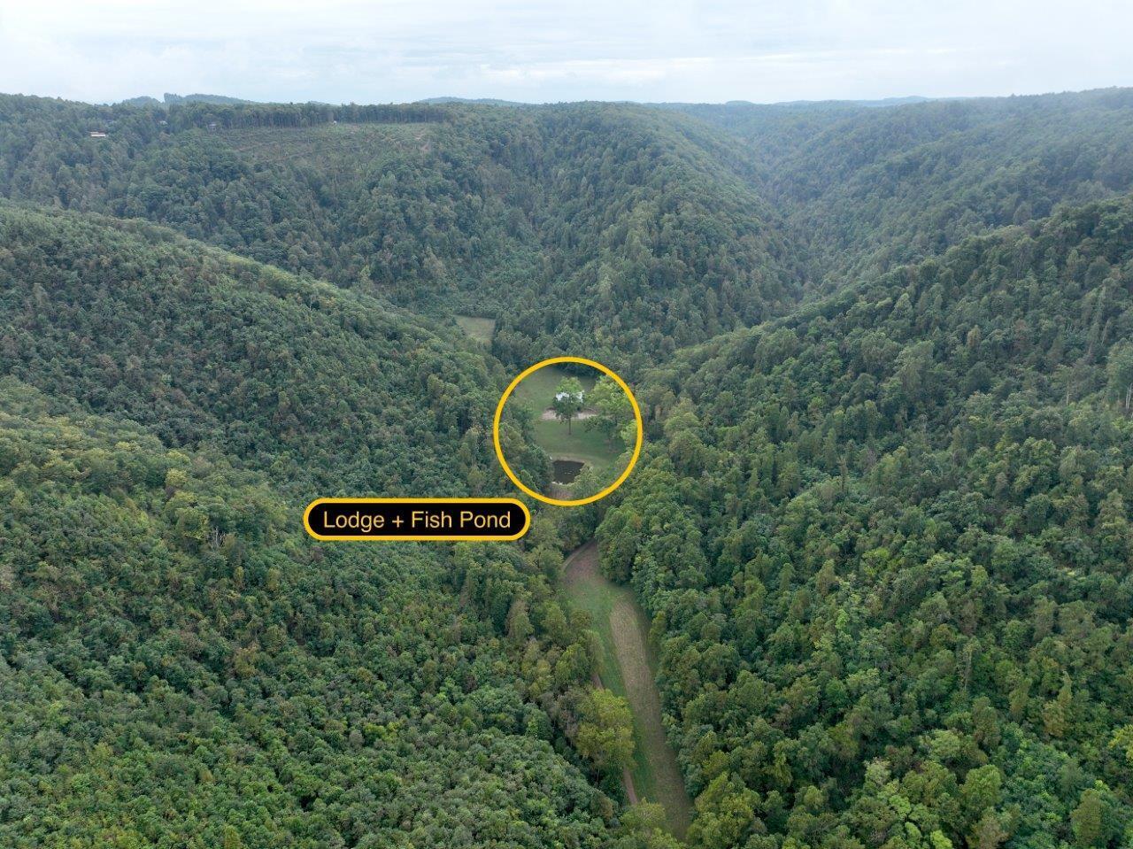 0 Foothills Road Callaway, VA 24067 - Photo 37 of 47 an aerial view of a house with a backyard space