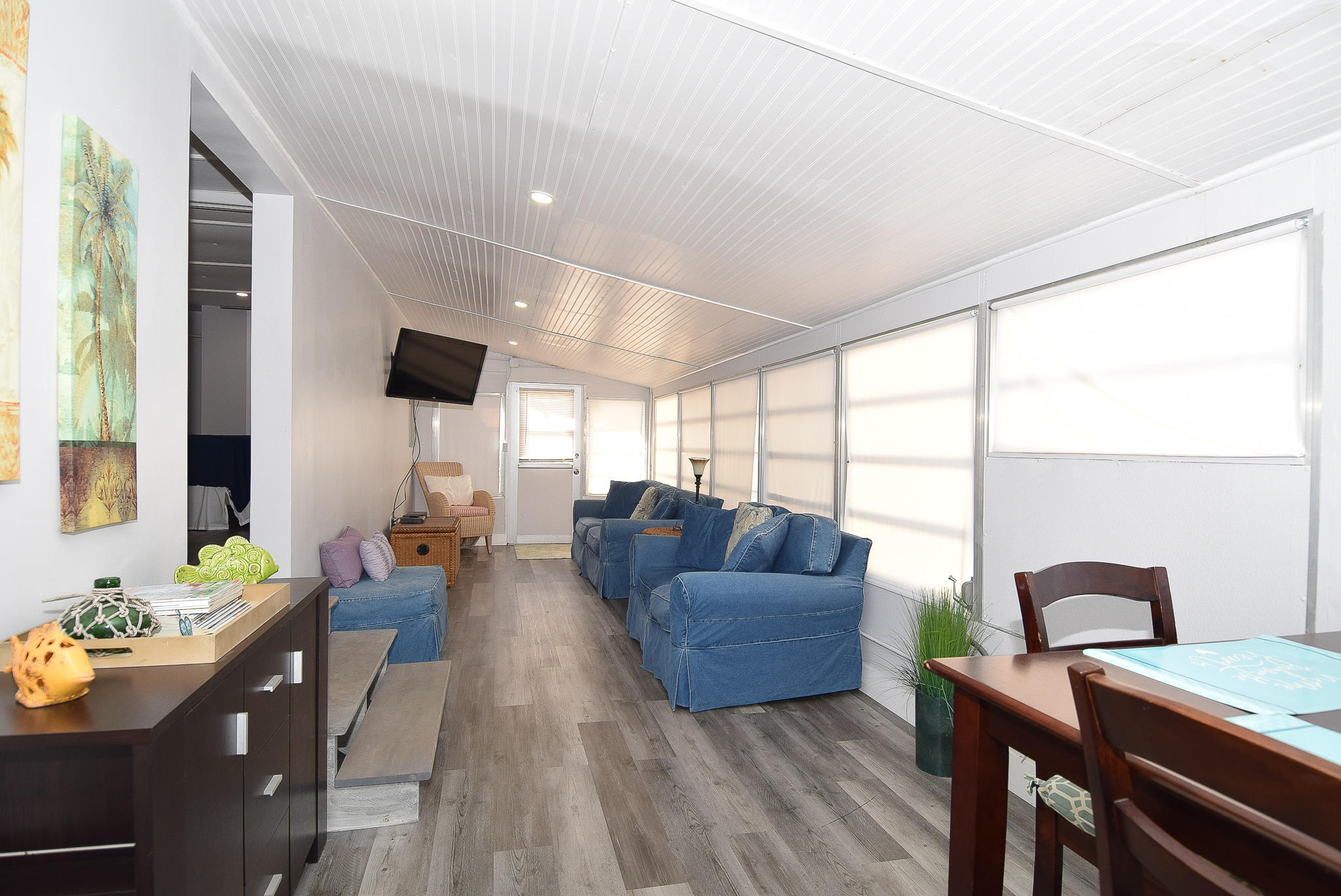 110 Tweedy Pie Terrace Key Largo, FL 33037 - Photo 6 of 21 a living room with furniture and a large window