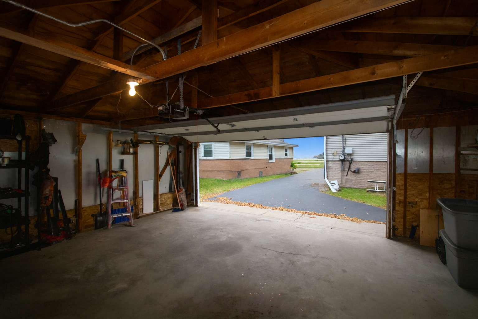 16637 Paulina Street Markham, IL 60428 - Photo 18 of 20 a view of a room with wooden walls