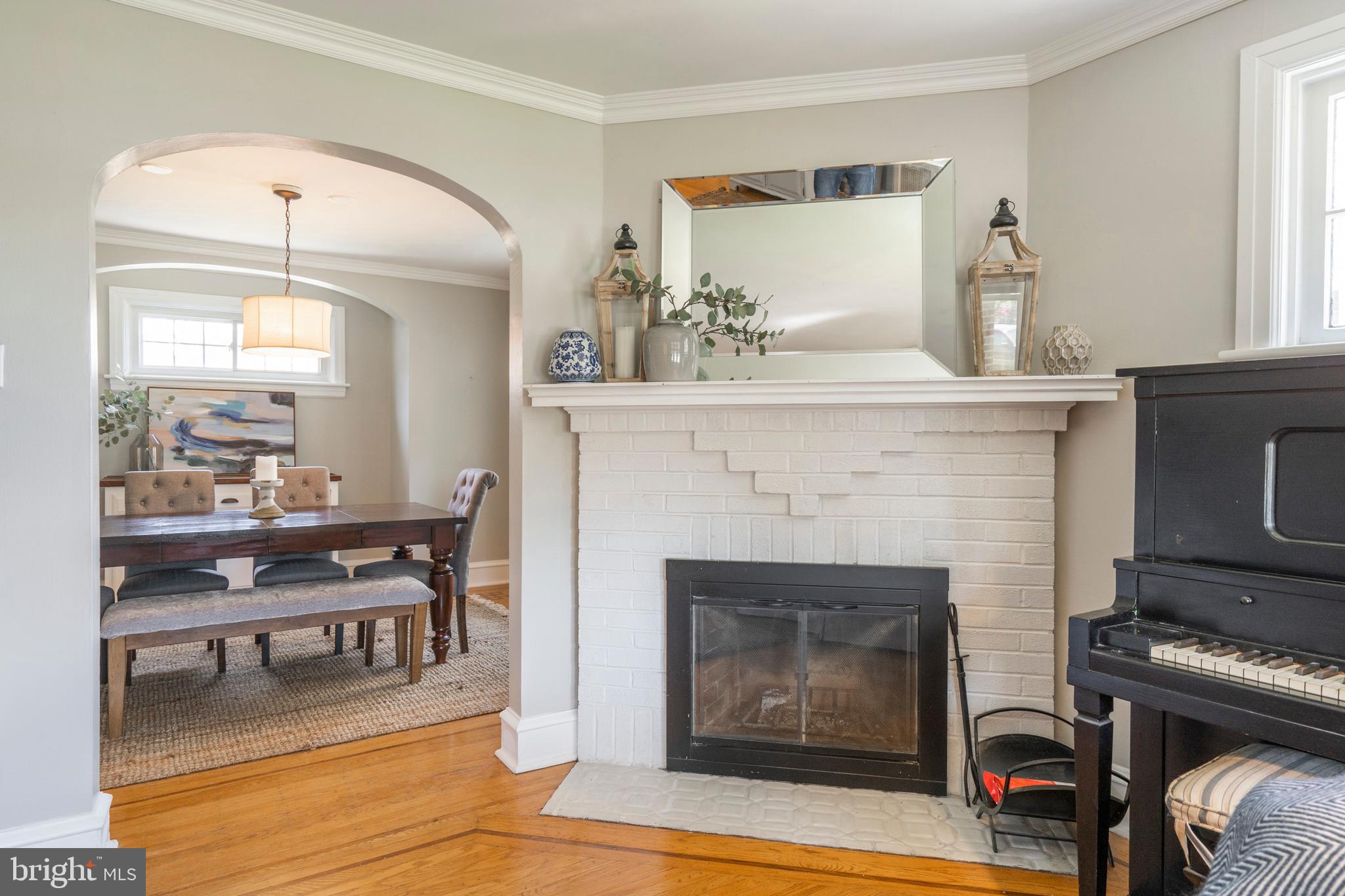 126 Gilmore Road Havertown, PA 19083 - Photo 14 of 44 Wood-Burning Fireplace