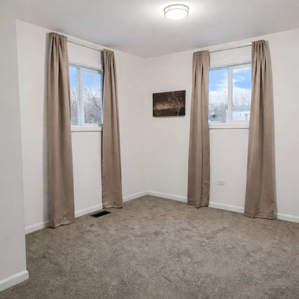 628 Mohawk Drive Round Lake Heights, IL 60073 - Photo 12 of 14 an empty room with windows and closet