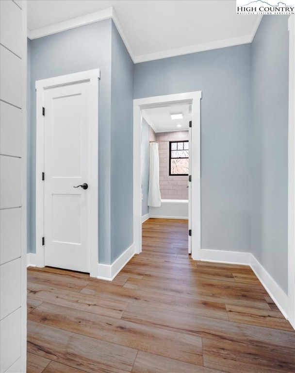 1518 Moxley Ridge Road Independence, VA 24348 - Photo 29 of 50 a view of an empty room with wooden floor and closet