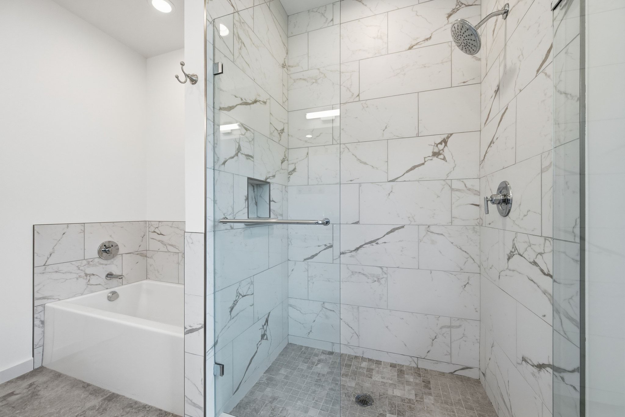 2811 Garwood Street, Unit A Austin, TX 78702 - Photo 23 of 27 a bathroom with a bathtub and shower