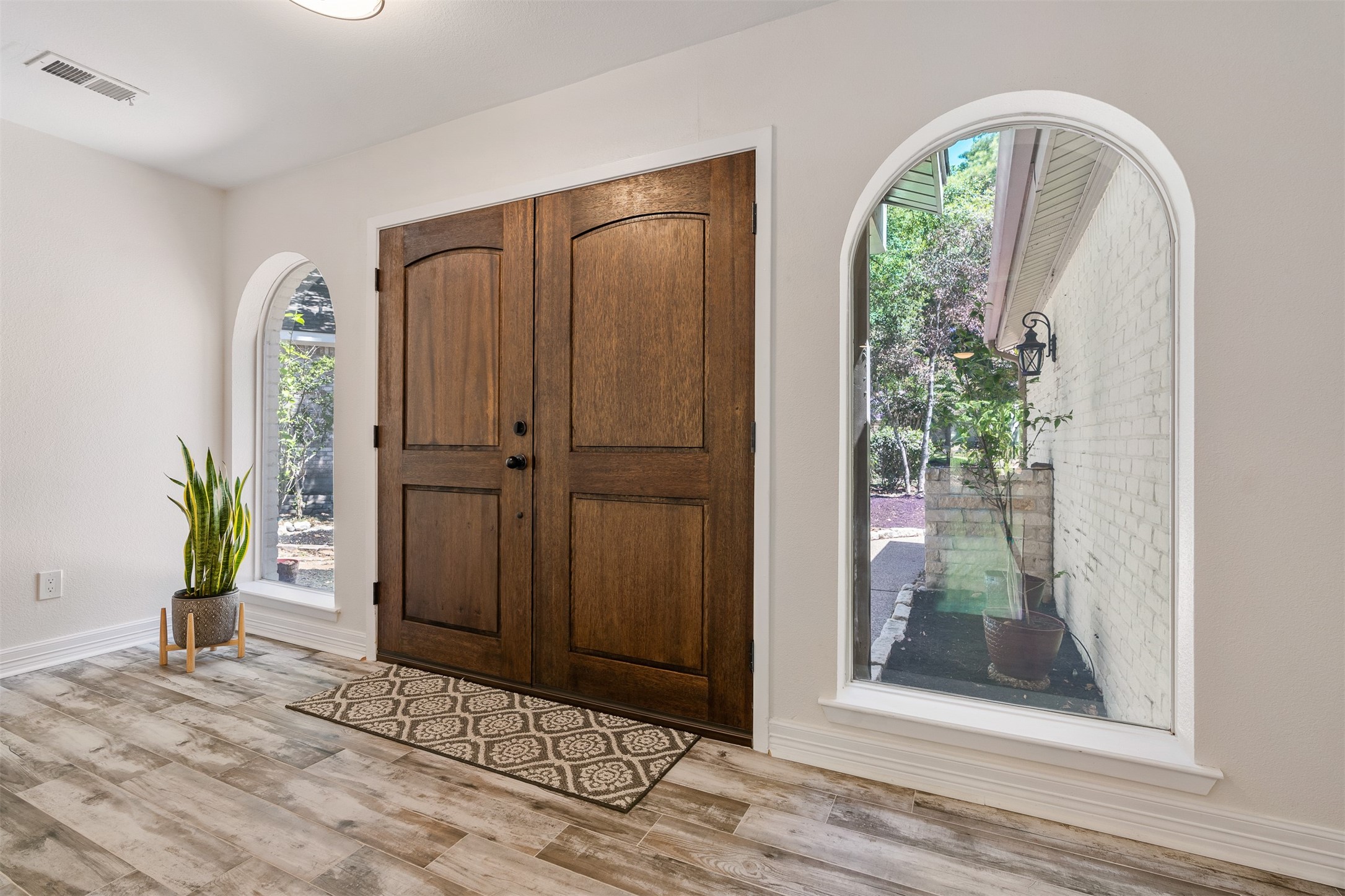 3219 Chippers Crossing Montgomery, TX 77356 - Photo 5 of 35 a view of front door with wooden floor