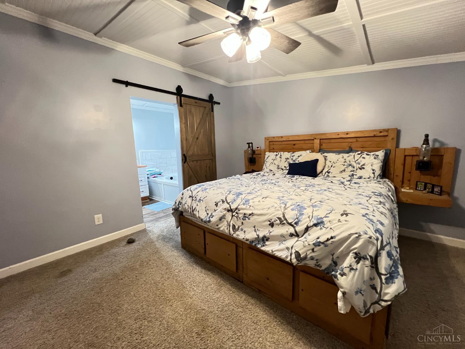 17153 Malady Road Mount Orab, OH 45154 - Photo 12 of 14 Large ensuite with luxury bath and vaulted ceilings