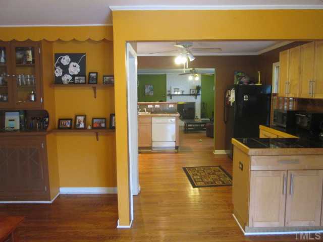 207 Plainview Avenue Raleigh, NC 27604 - Photo 25 of 25 Very nice and open floor plan, great for entertaining! Updated lights and ceilings fans throughout the home! Crown molding in most areas as well!