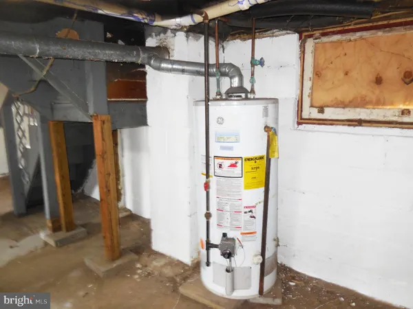a view of storage and utility room