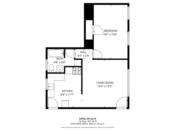 $1,050 | 1318 Heights Boulevard, Unit 4, Houston, TX 77008