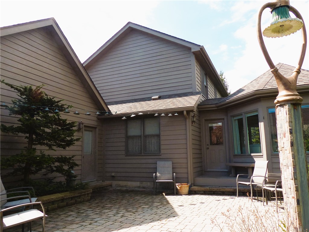 2 Shingle Mill Road Irondequoit, NY 14609 - Photo 28 of 36 Beautiful paver patio in private, fully fenced bac