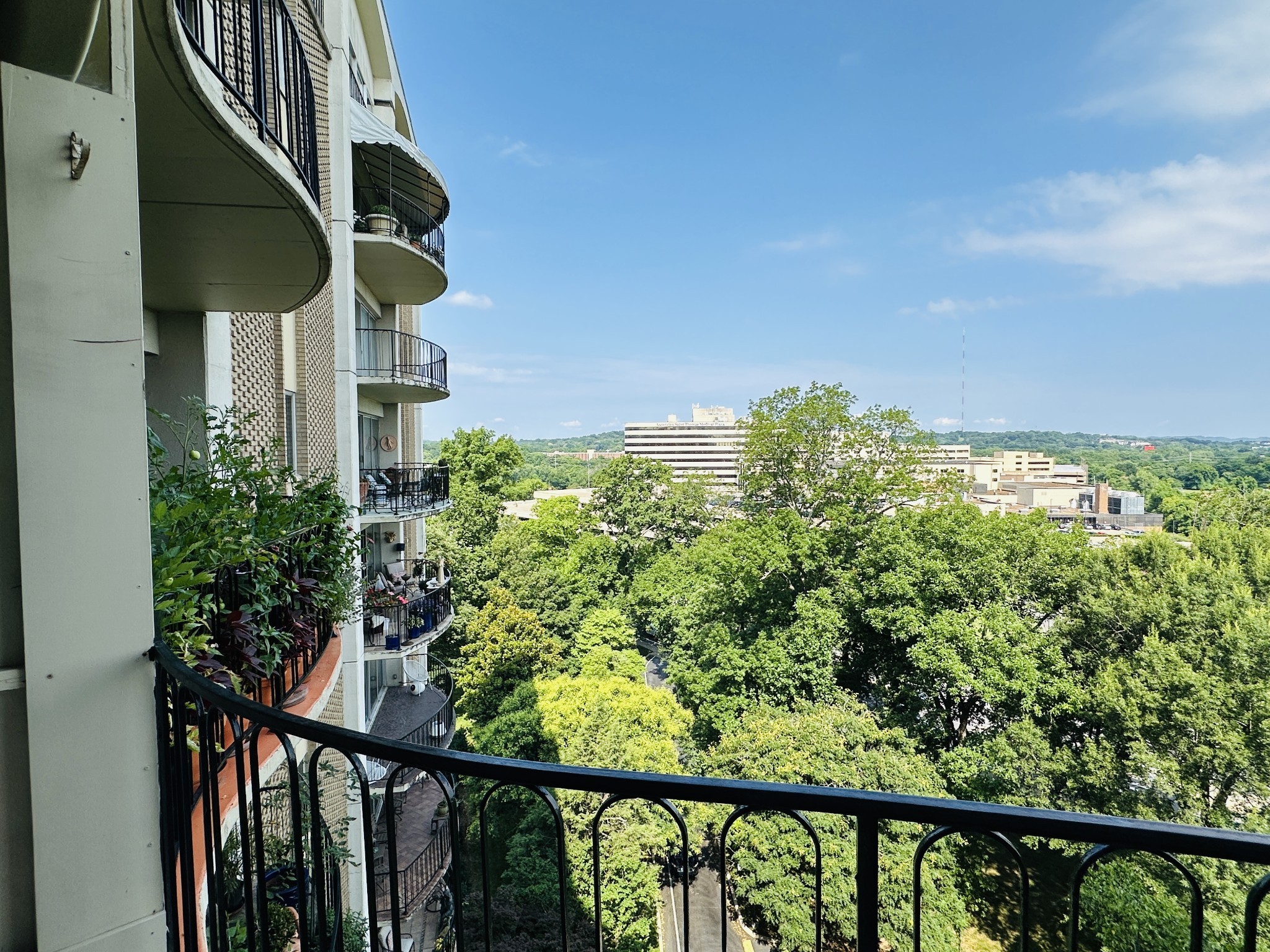 4215 Harding Pike, Unit 903 Nashville, TN 37205 - Photo 64 of 68 a view of a balcony with an outdoor space