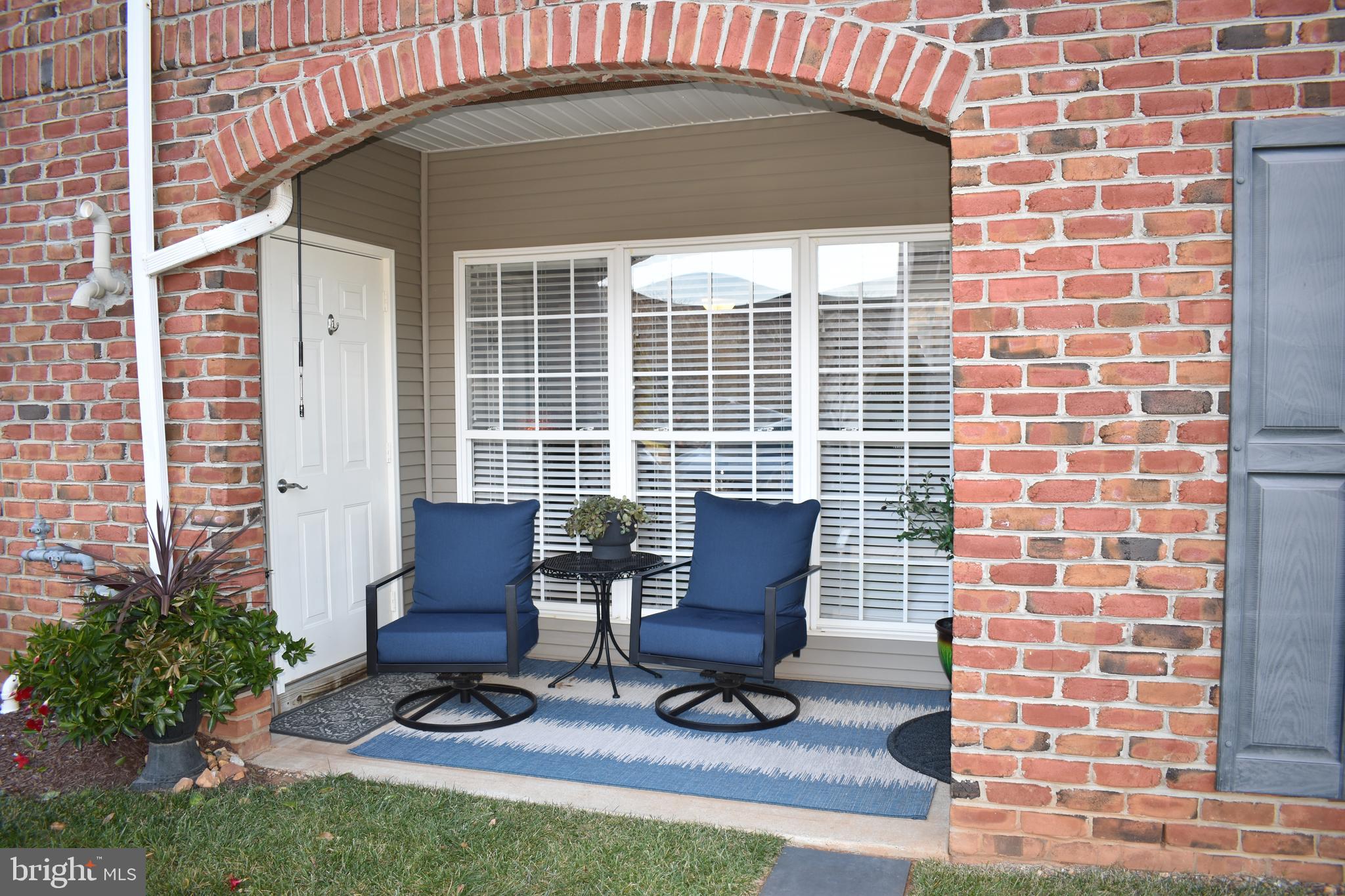 2504 Shelley Circle, Unit 1D Frederick, MD 21702 - Photo 23 of 37 Patio has sunshade for summer enjoyment