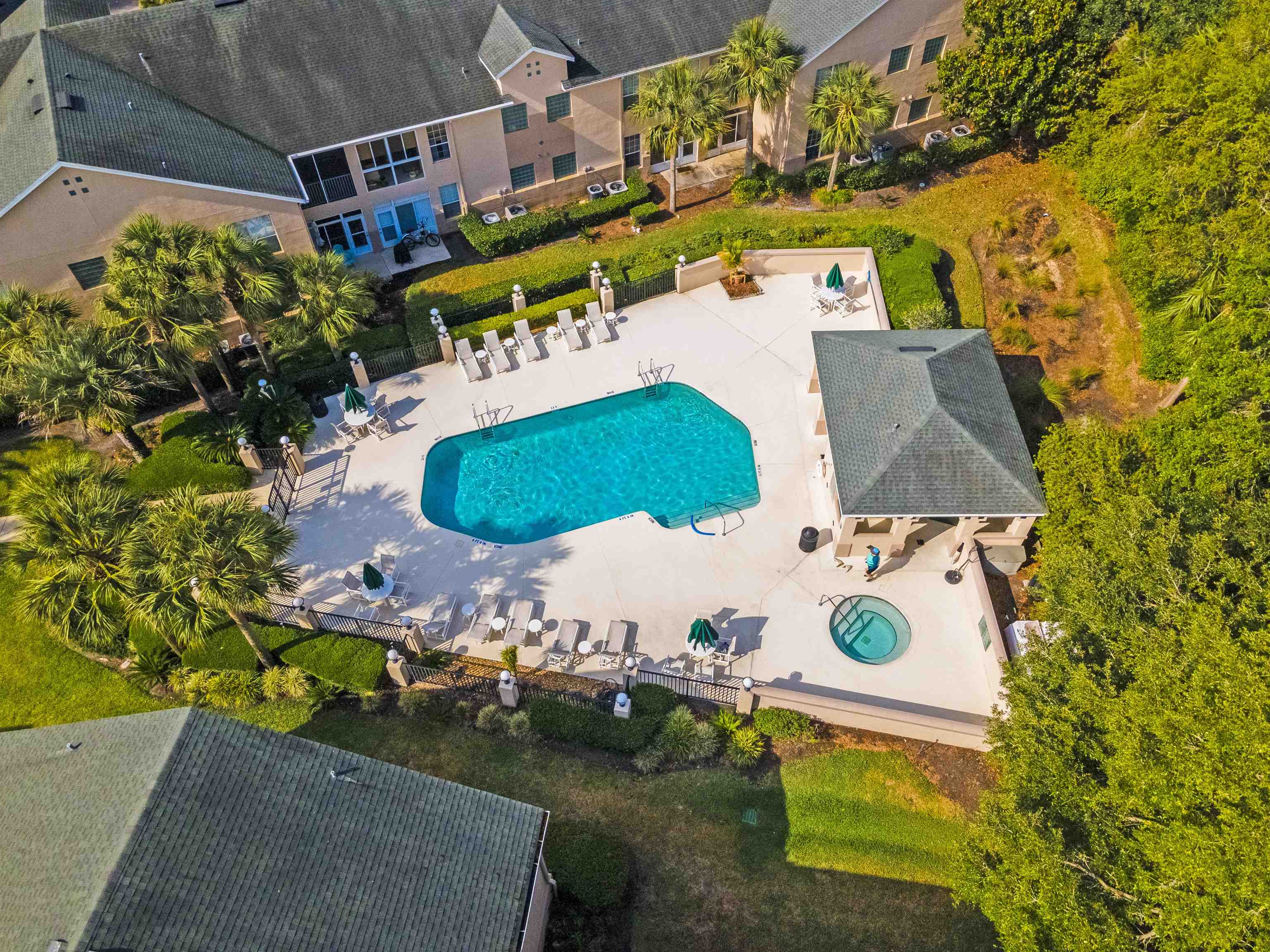 208 Augusta Circle St. Augustine, FL 32086 - Photo 21 of 34 an aerial view of residential house with outdoor space and street view