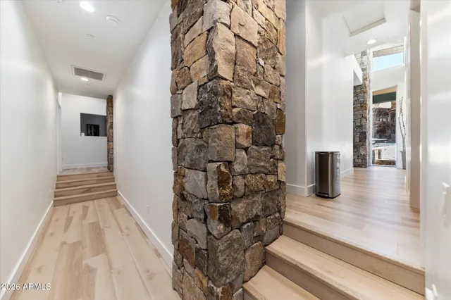 wooden floor in an empty room