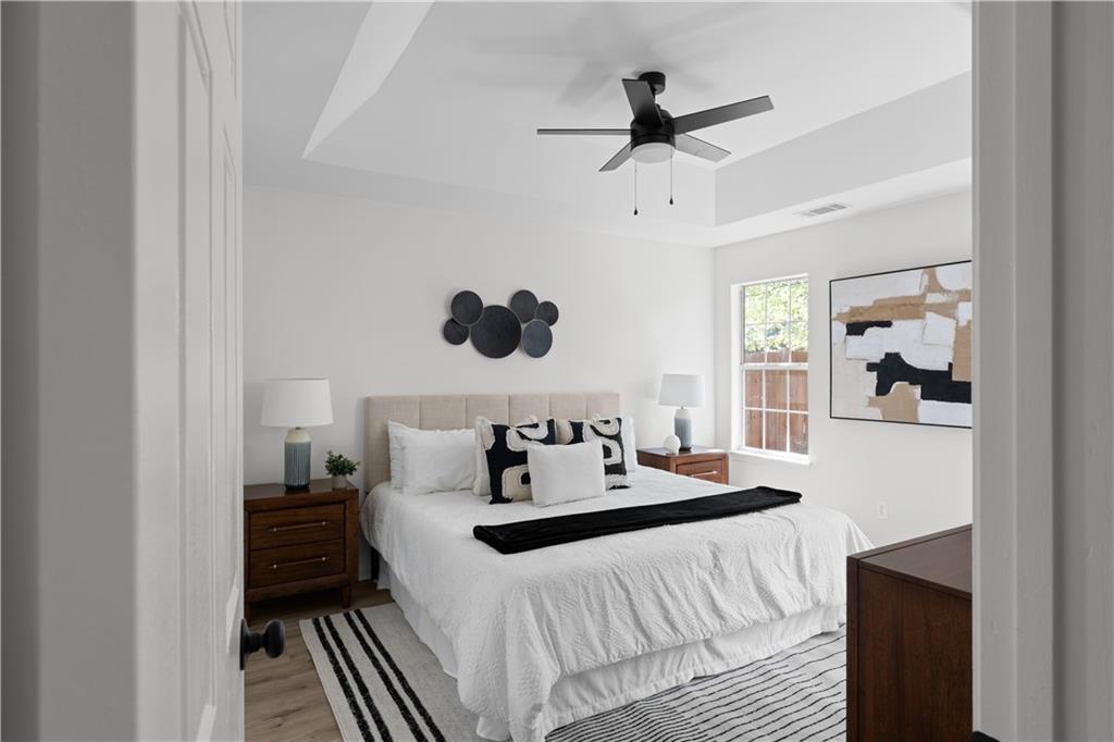 2203 Hidden Creek Drive Decatur, GA 30035 - Photo 15 of 24 a bedroom with a bed and a large window