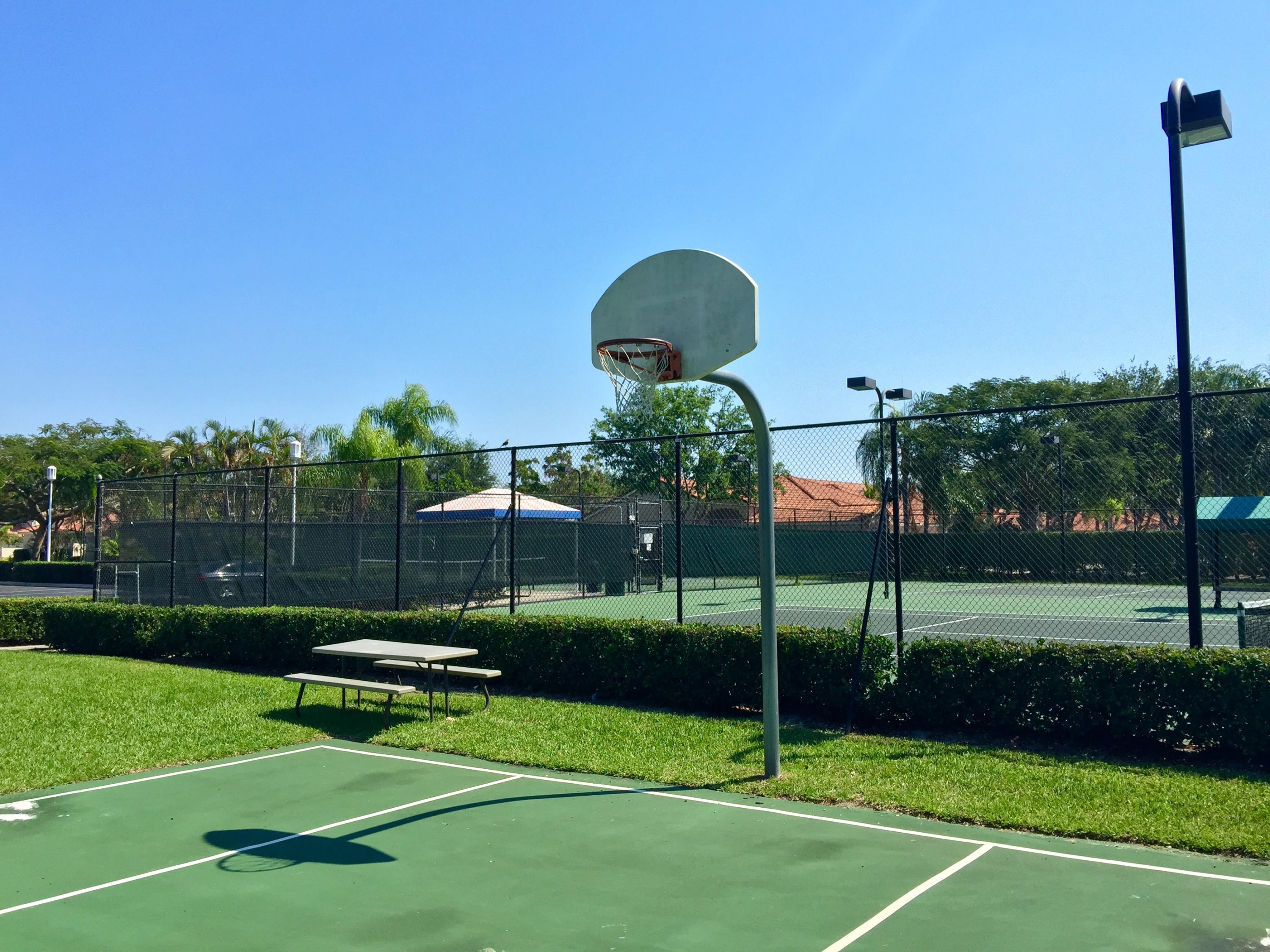 8646 Vía Reale, Unit 4 Boca Raton, FL 33496 - Photo 29 of 33 Basketball Court/Tennis Courts