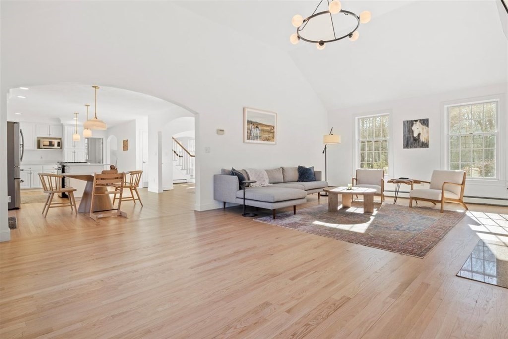 15 Fatherland Drive Newbury, MA 01922 - Photo 12 of 42 a living room with furniture and wooden floor