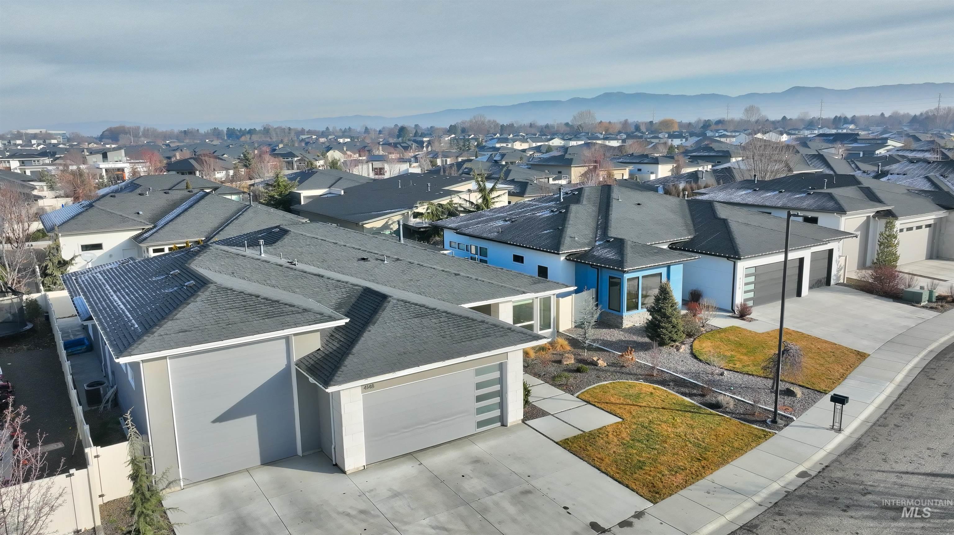 4148 East Copper Point Drive Meridian, ID 83642 - Photo 2 of 26 Aerial view of residential area
