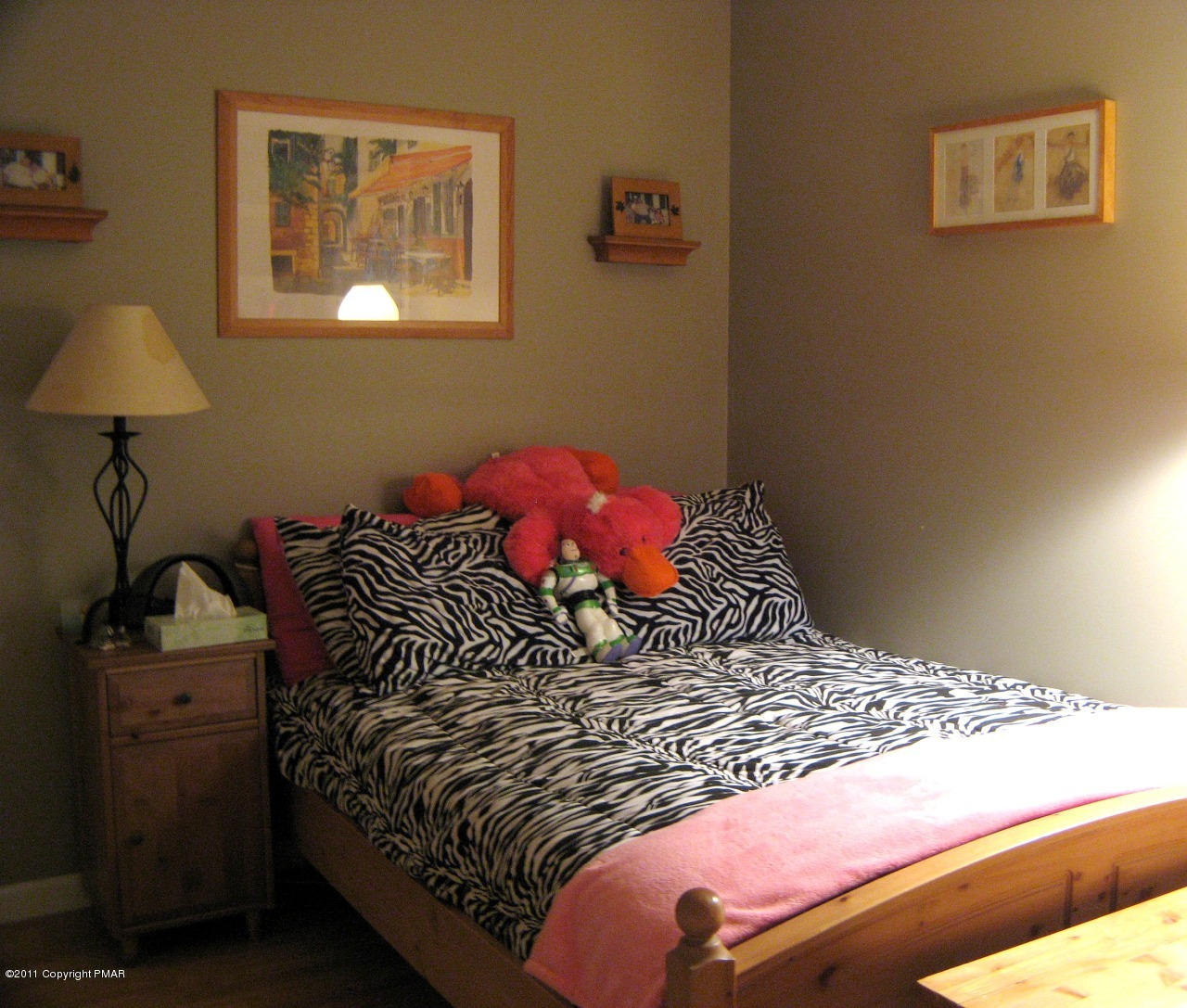 256 Decker Road Bushkill, PA 18324 - Photo 15 of 24 a bed sitting in a bedroom next to a window