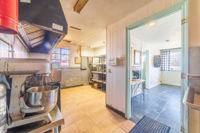 a room with storage and utility