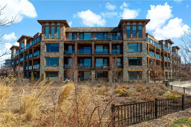 a view of a building with many windows
