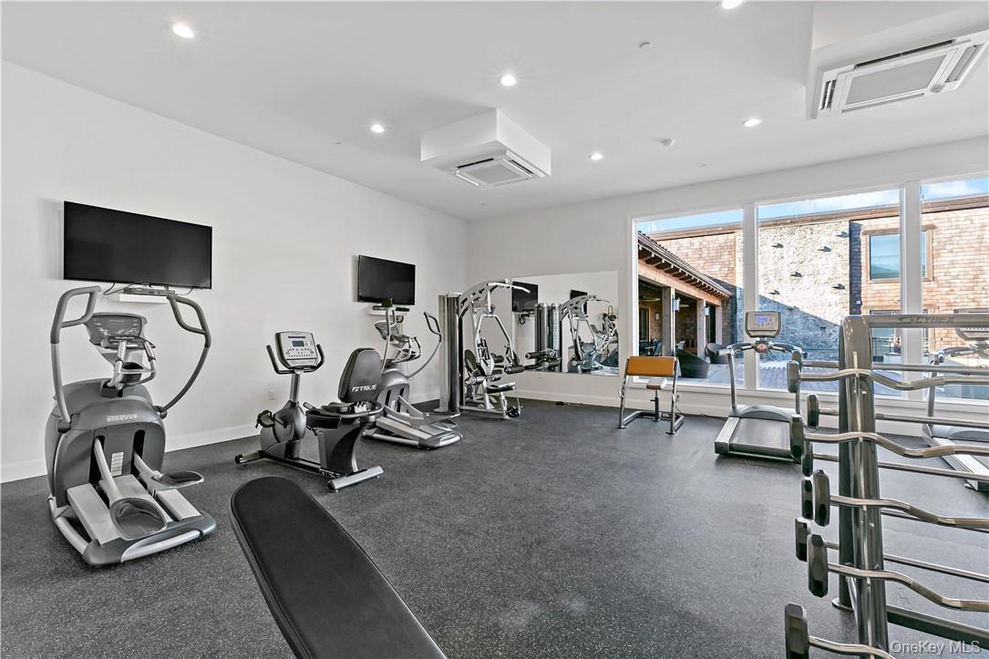 45 Hudson View Way Tarrytown, NY 10591 - Photo 25 of 26 a view of a room with gym equipment