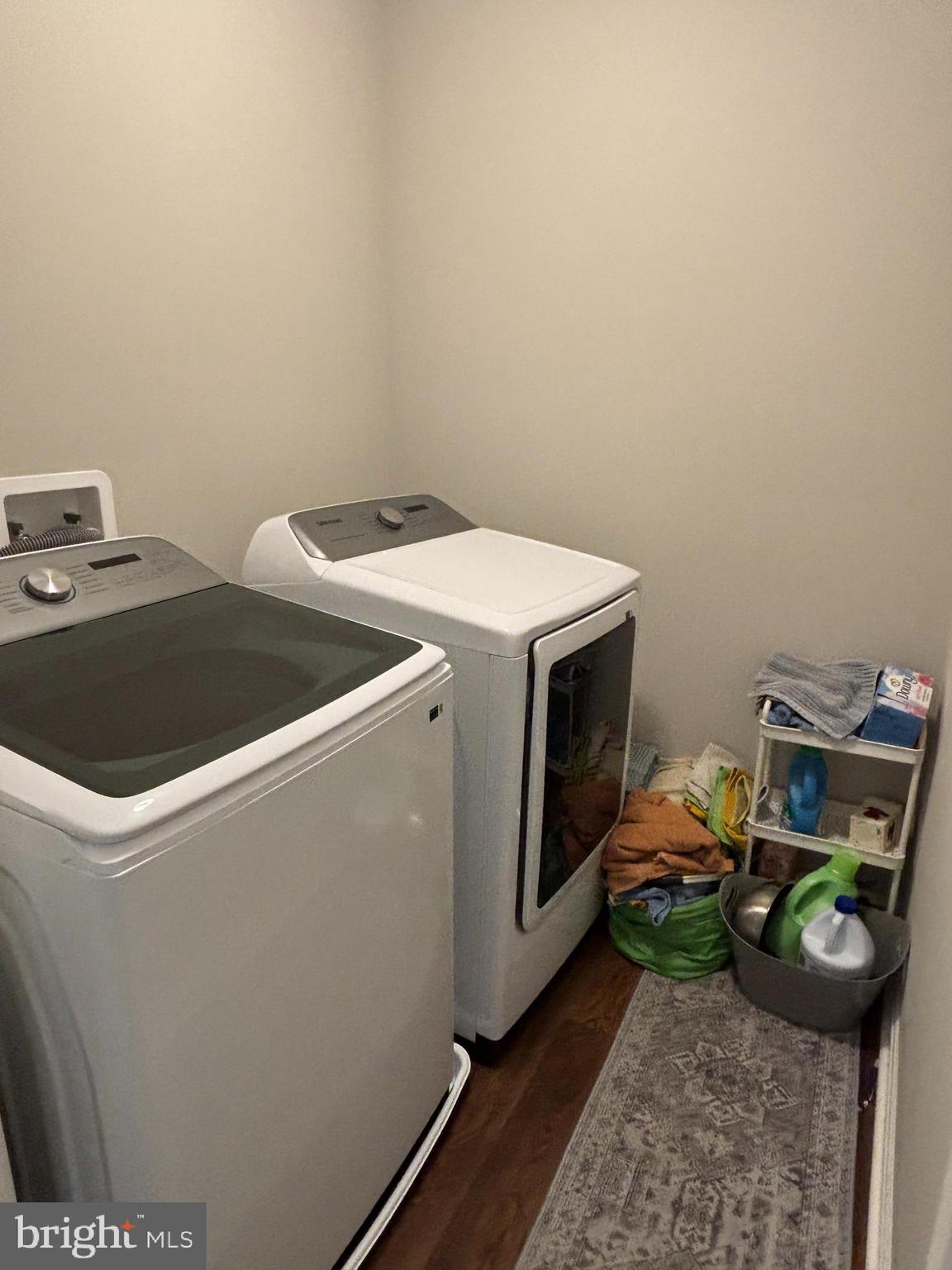 101 Anchor Lane Lusby, MD 20657 - Photo 35 of 45 a utility room with dryer and washer