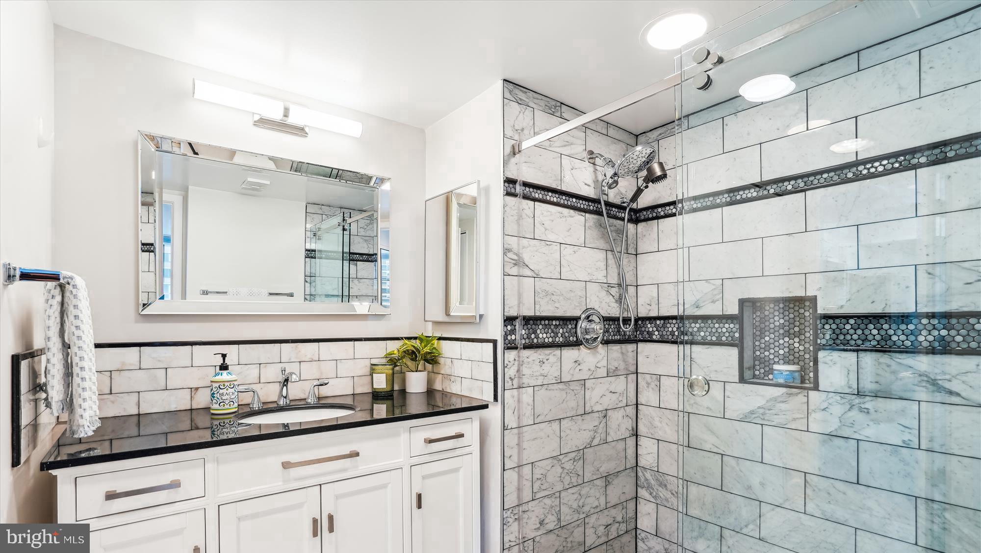 5505 Seminary Road, Unit 1018N Falls Church, VA 22041 - Photo 17 of 36 Designer inspired bathroom