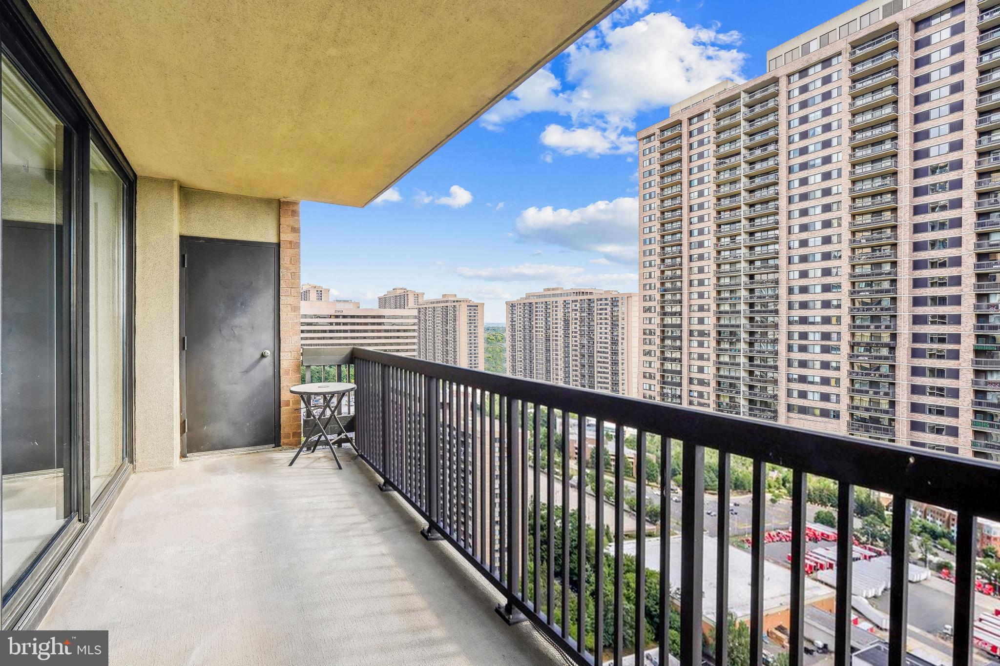 5505 Seminary Road, Unit 1018N Falls Church, VA 22041 - Photo 21 of 36 Balcony w/ Sweeping Views