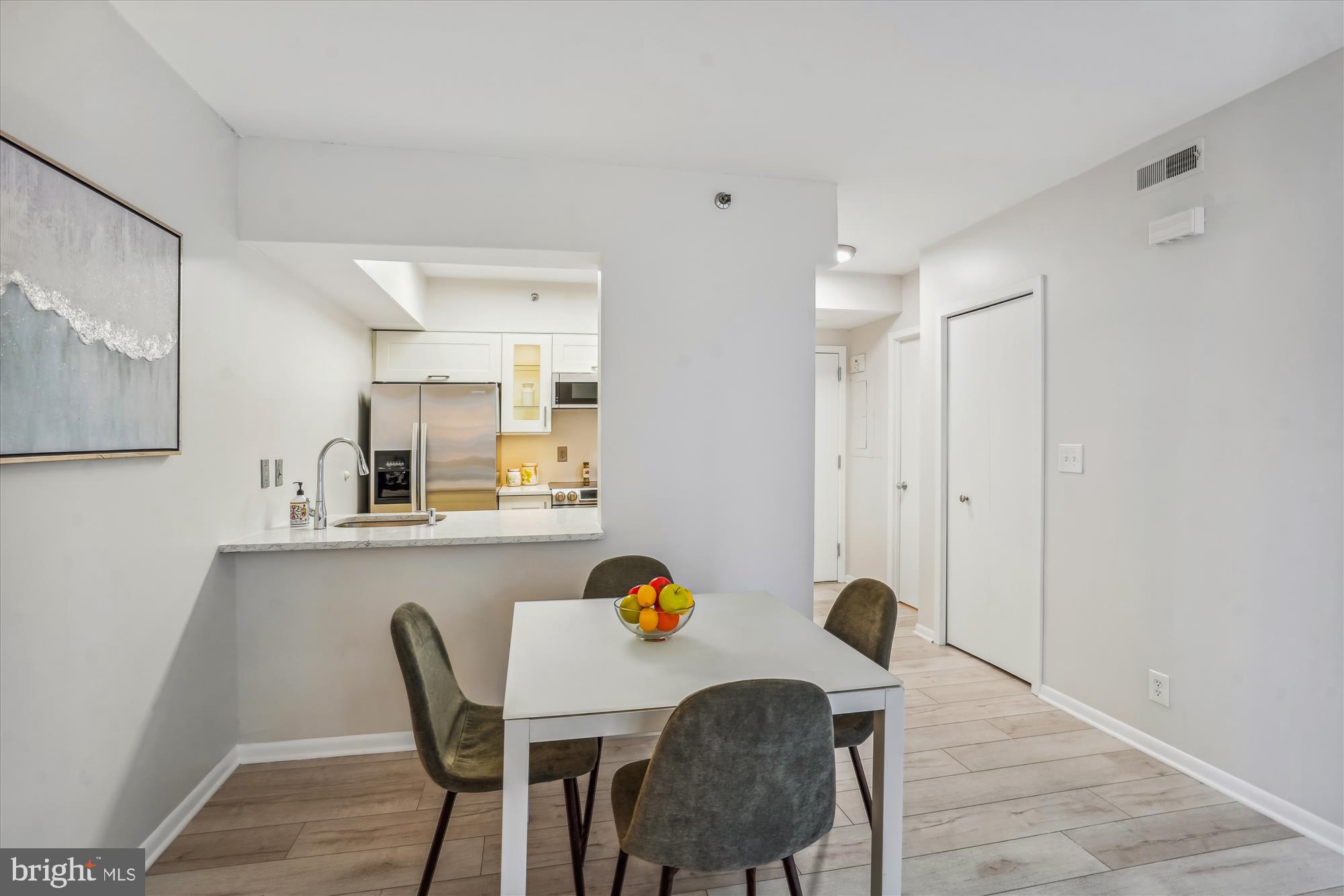 5505 Seminary Road, Unit 1018N Falls Church, VA 22041 - Photo 6 of 36 Overlooks the kitchen passthrough