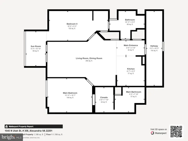 $3,000 | 1045 North Utah Street, Unit 308, Arlington, VA 22203