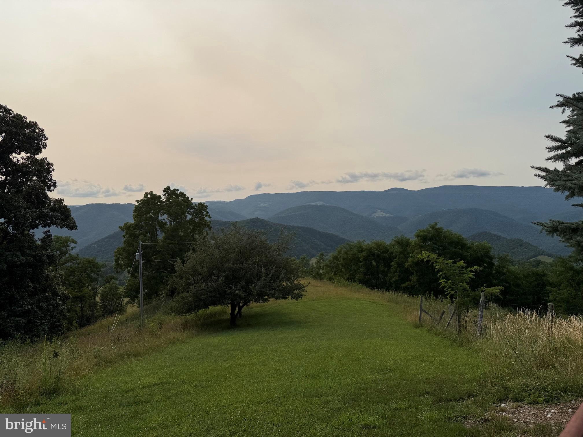 1492 Dice Warner Road Circleville, WV 26804 - Photo 33 of 36 Serene hillside with mountain views.