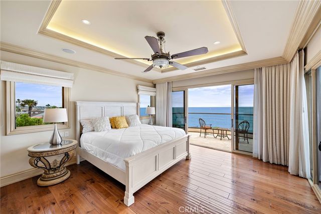 a view of a balcony with an outdoor space