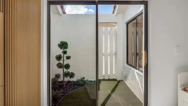 a view of a entryway