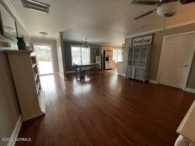 2810 Webbs Chapel Road Macclesfield, NC 27852 - Photo 12 of 35 Dining room - front door 2