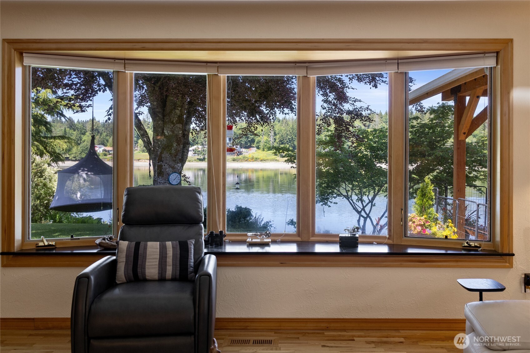 295 Southeast Bayview Road Shelton, WA 98584 - Photo 9 of 40 a living room with furniture and window