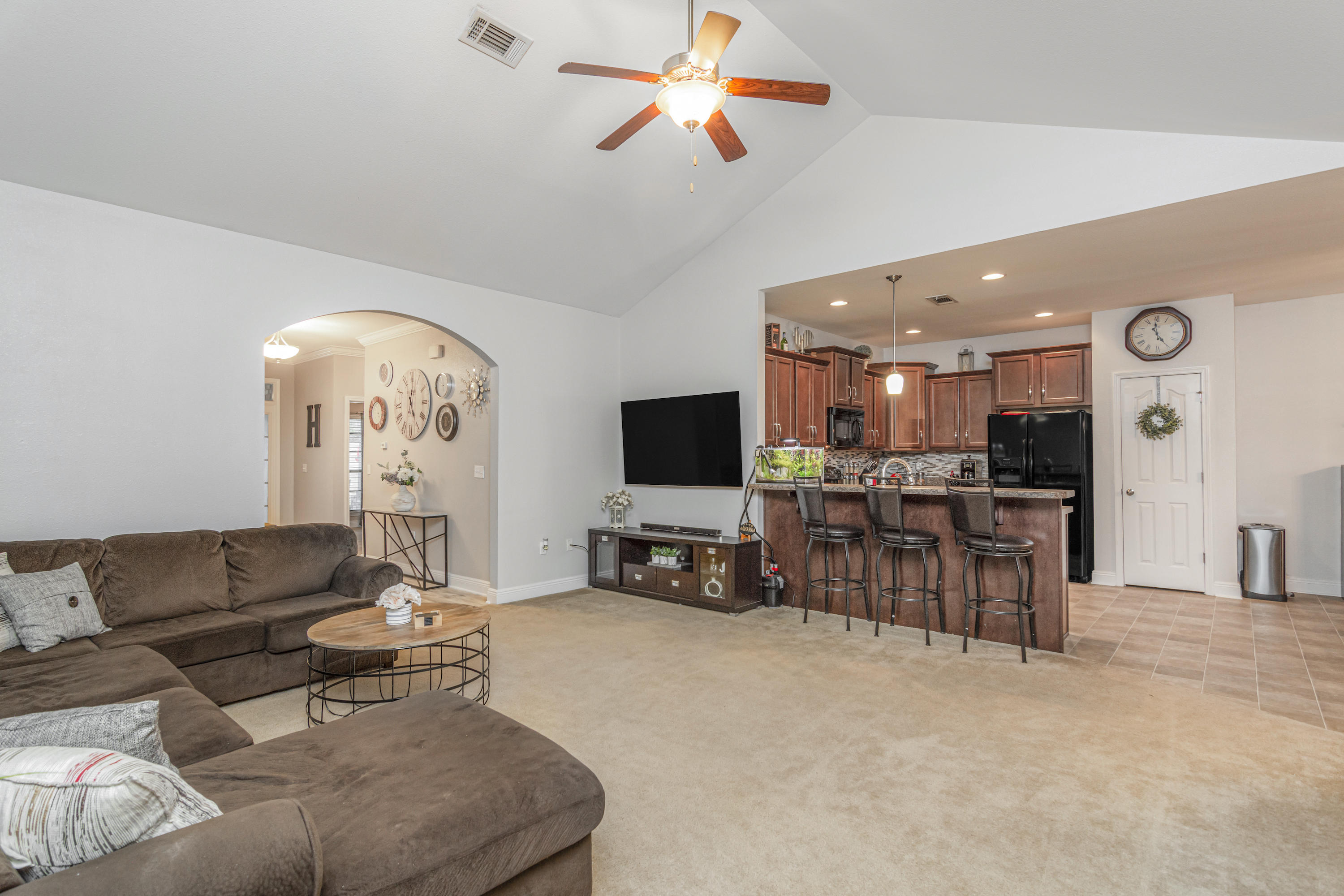 809 Yew Circle Crestview, FL 32536 - Photo 5 of 24 a living room with furniture and a flat screen tv