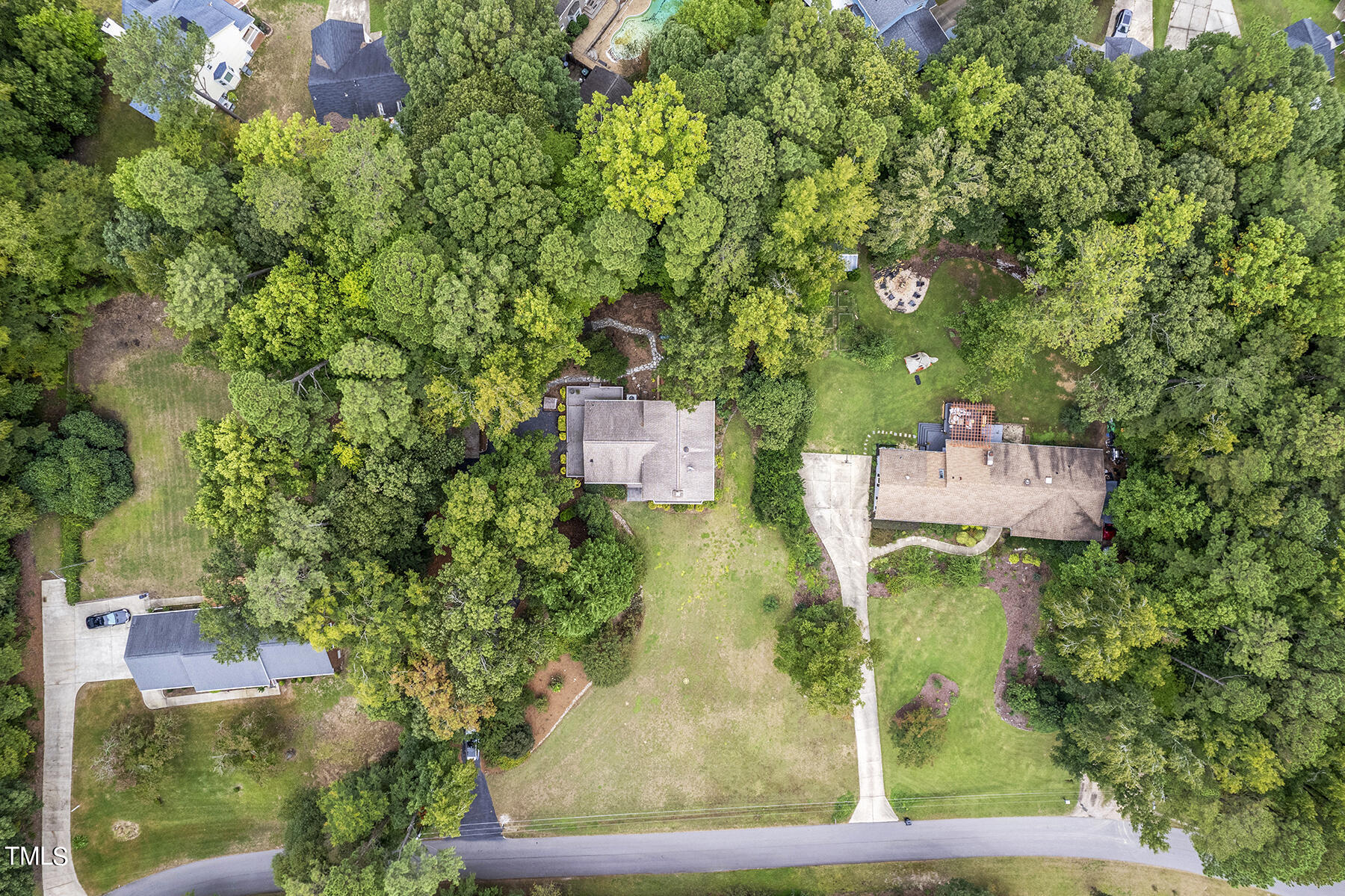 4805 Will-O-Dean Road Raleigh, NC 27616 - Photo 34 of 36 Aerial View