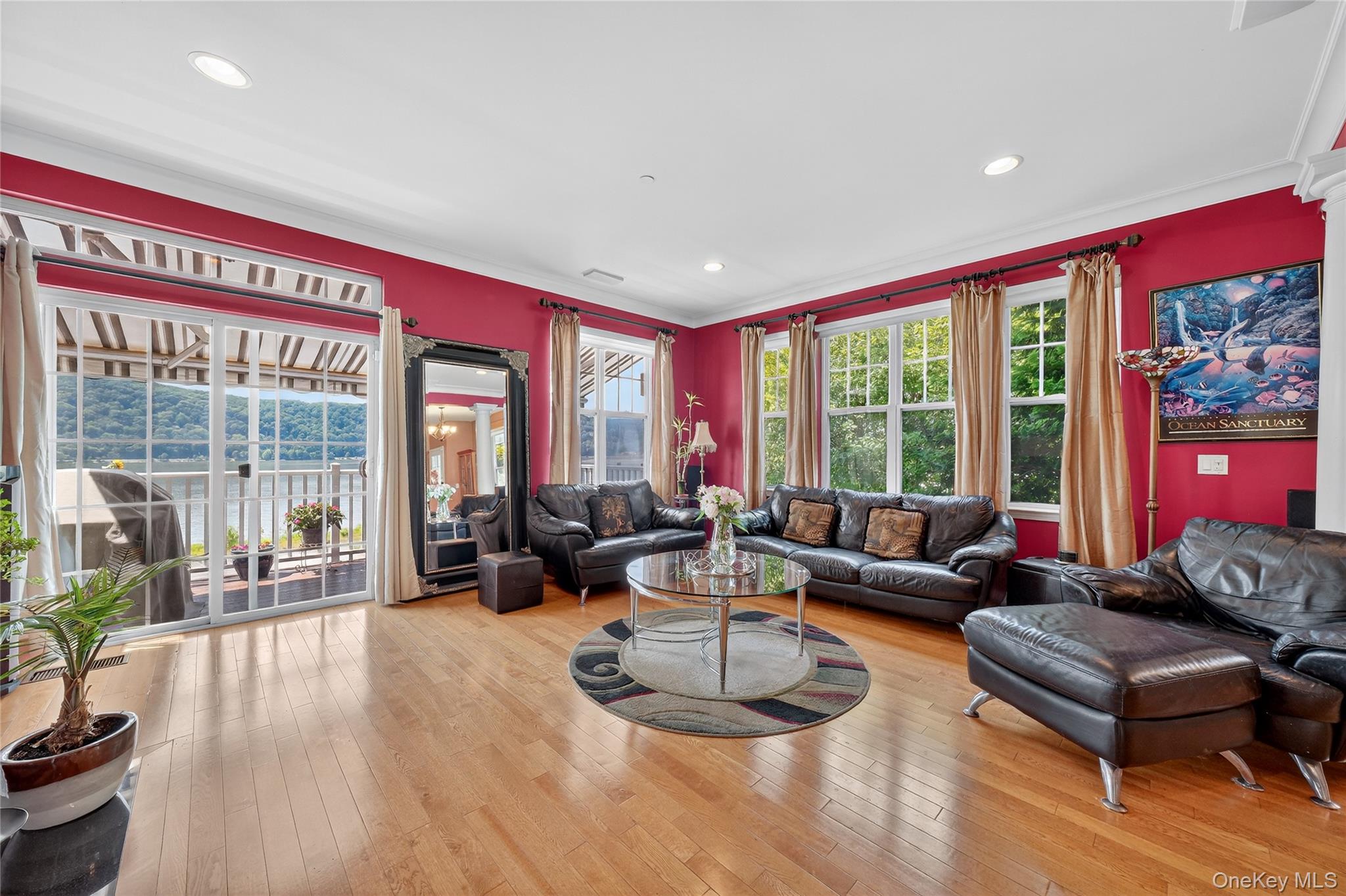 114 Hudson Pointe Drive Poughkeepsie, NY 12601 - Photo 11 of 44 a living room with furniture and a large window