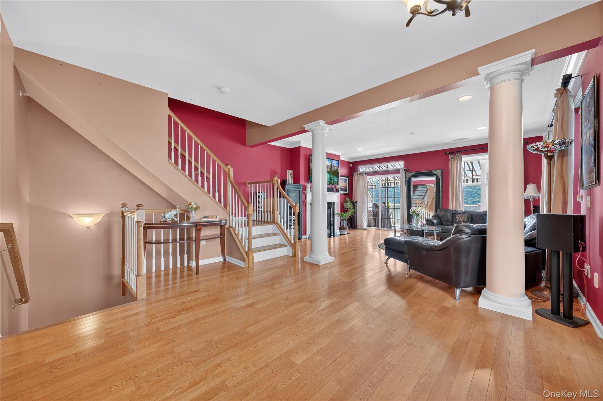 114 Hudson Pointe Drive Poughkeepsie, NY 12601 - Photo 10 of 44 a living room with lots of furniture and a wooden floor